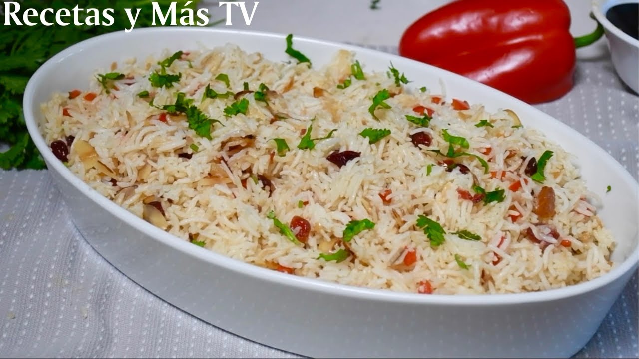 Arroz Con Almendras Receta Navideña Bien Sabroso y Fácil de Hacer