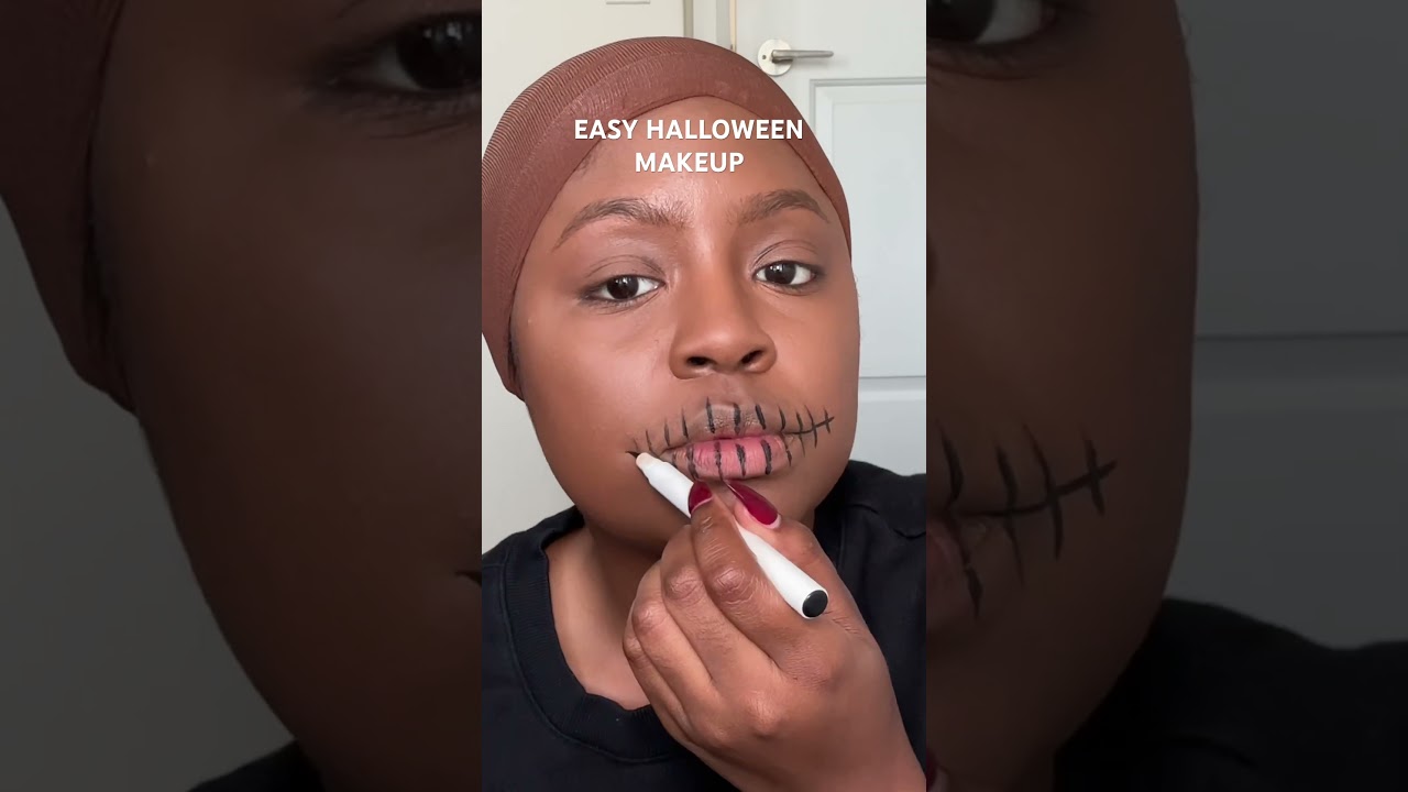 EASY LAST MINUTE HALLOWEEN MAKEUP