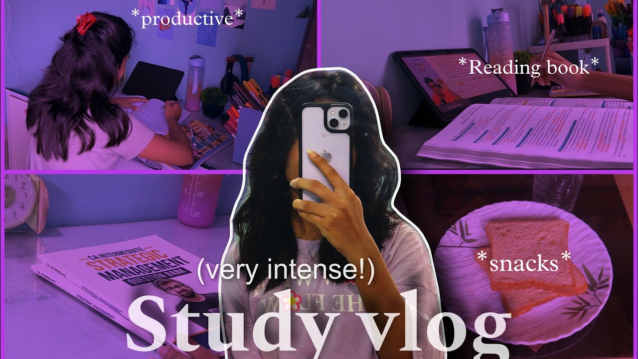 STUDY VLOG #04 | A realistic day in my life| CA Student | Sep’24