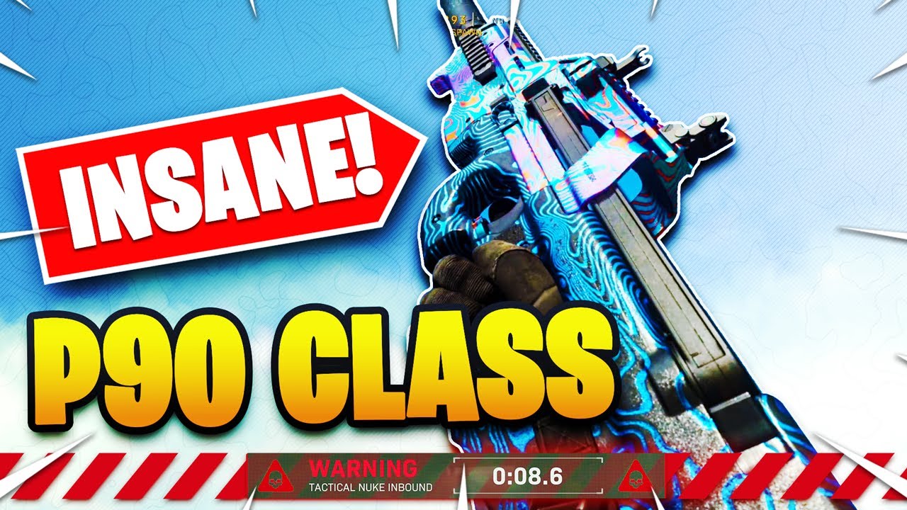 CRAZY P90 MULTIPLAYER CLASS 😮 BEST CLASS SETUP for the P90 SMG in MODERN WARFARE (COD MW)
