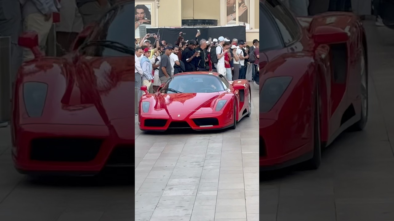 Ferrari Enzo in Monaco 🇲🇨#ferrari #enzo #ferrarienzo #luxury #rich #lifestyle #monaco #montecarlo