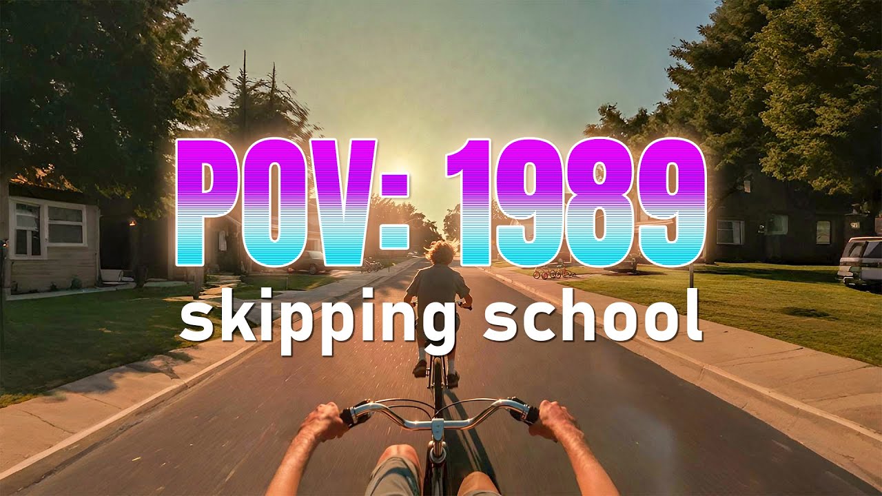pov: it's 1989 and you're skipping school | synthwave / vaporwave mix