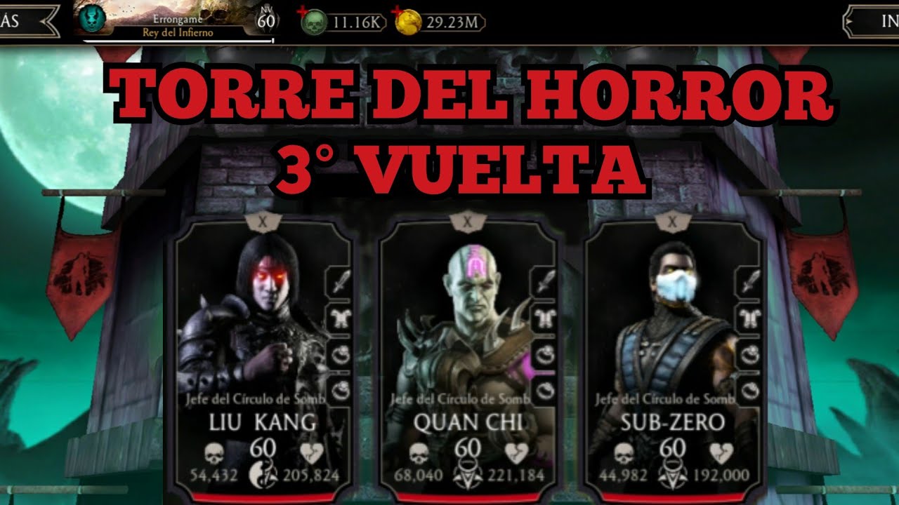 Torre del Horror (2020) | 3° y Ultma Vuelta | Mortal Kombat Mobile