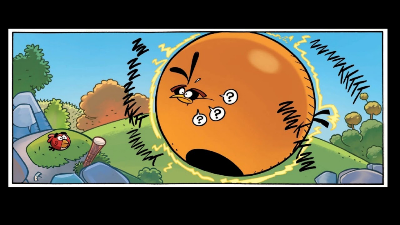 Статическое сцепление! Angry Birds Comic Dub