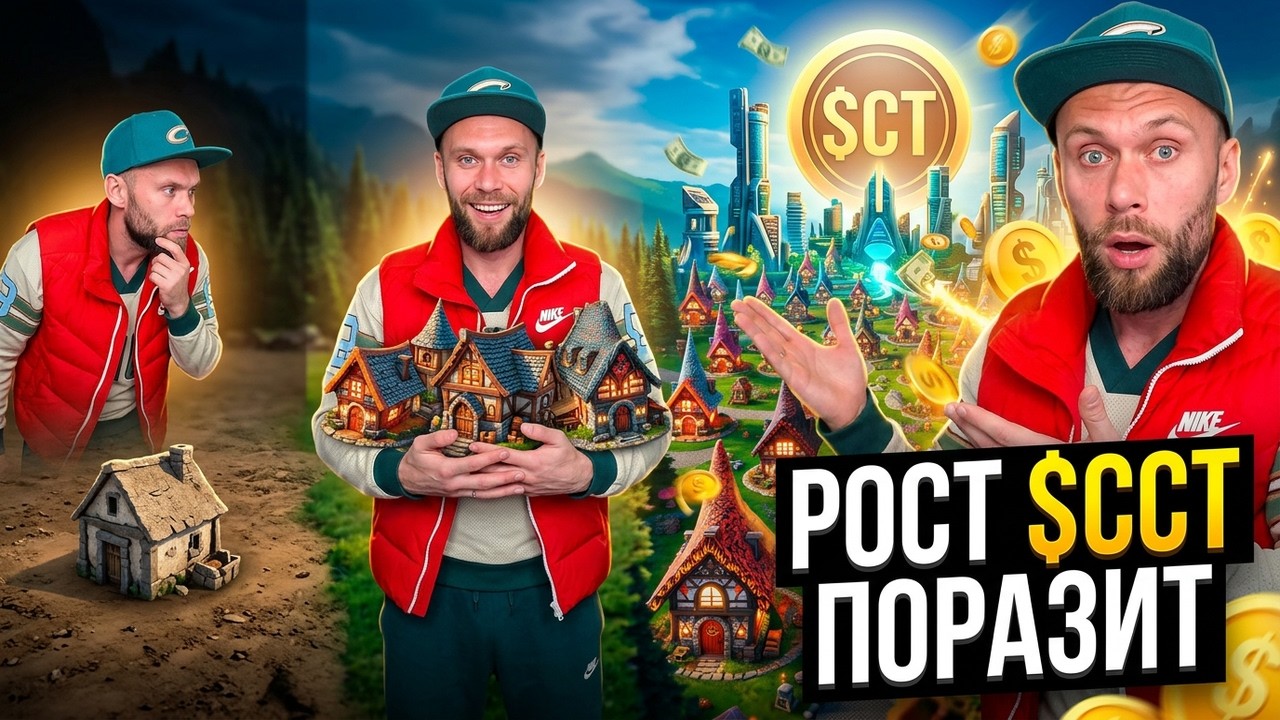 Crazy Village токены $CCT | Экосистема которая поразит крипто валютный мир! КРИПТОПЕРЕЦ 🌶️