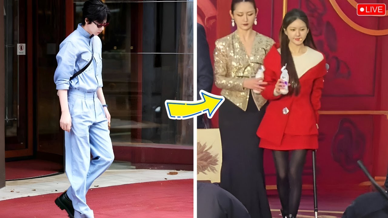 Respect, Liu Yunning Helped Zhao Lusi, Who Was Walking With A Cane, To Receive The Award