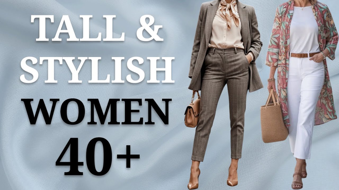 20 Most Stylish Outfits for Tall Women 40+