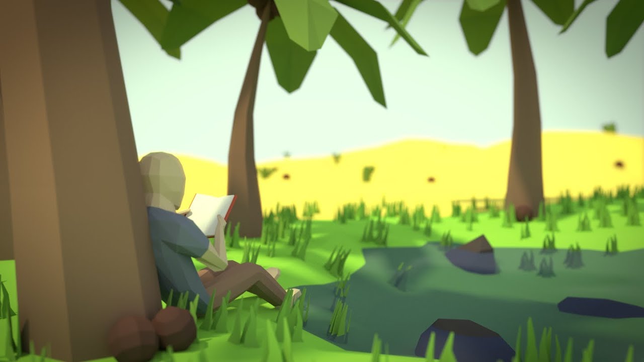 | PigArt | BLENDER Timelapse: Desert Oasis...
