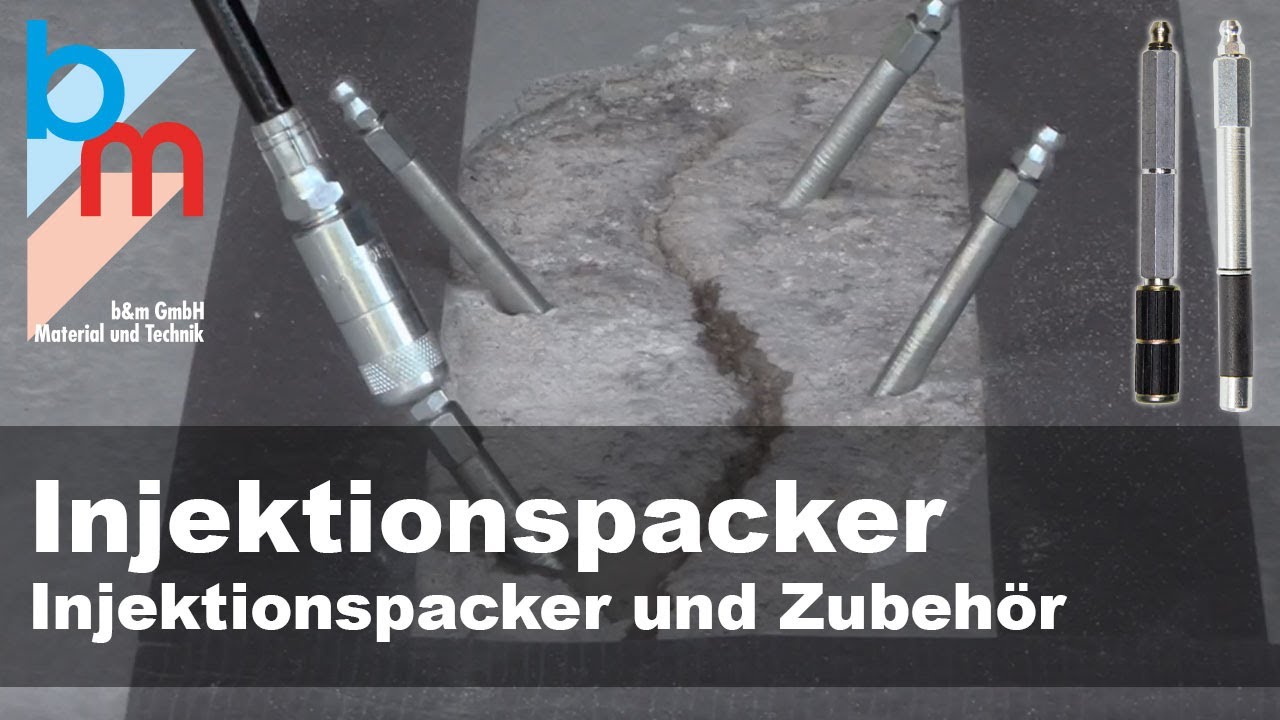 b&m GmbH: Injektionspacker / Injektion