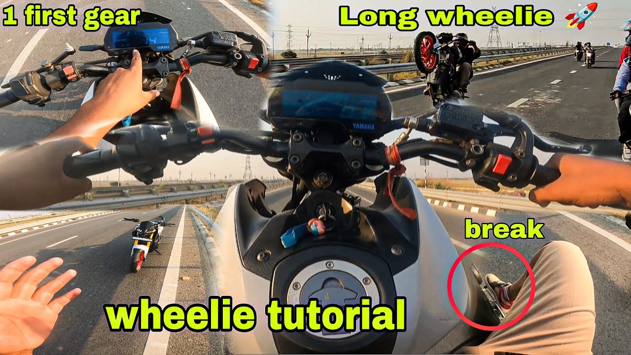 How to learn WHEELIE 🚀 || basic and easy steps #tutorial #wheelie #bikelife