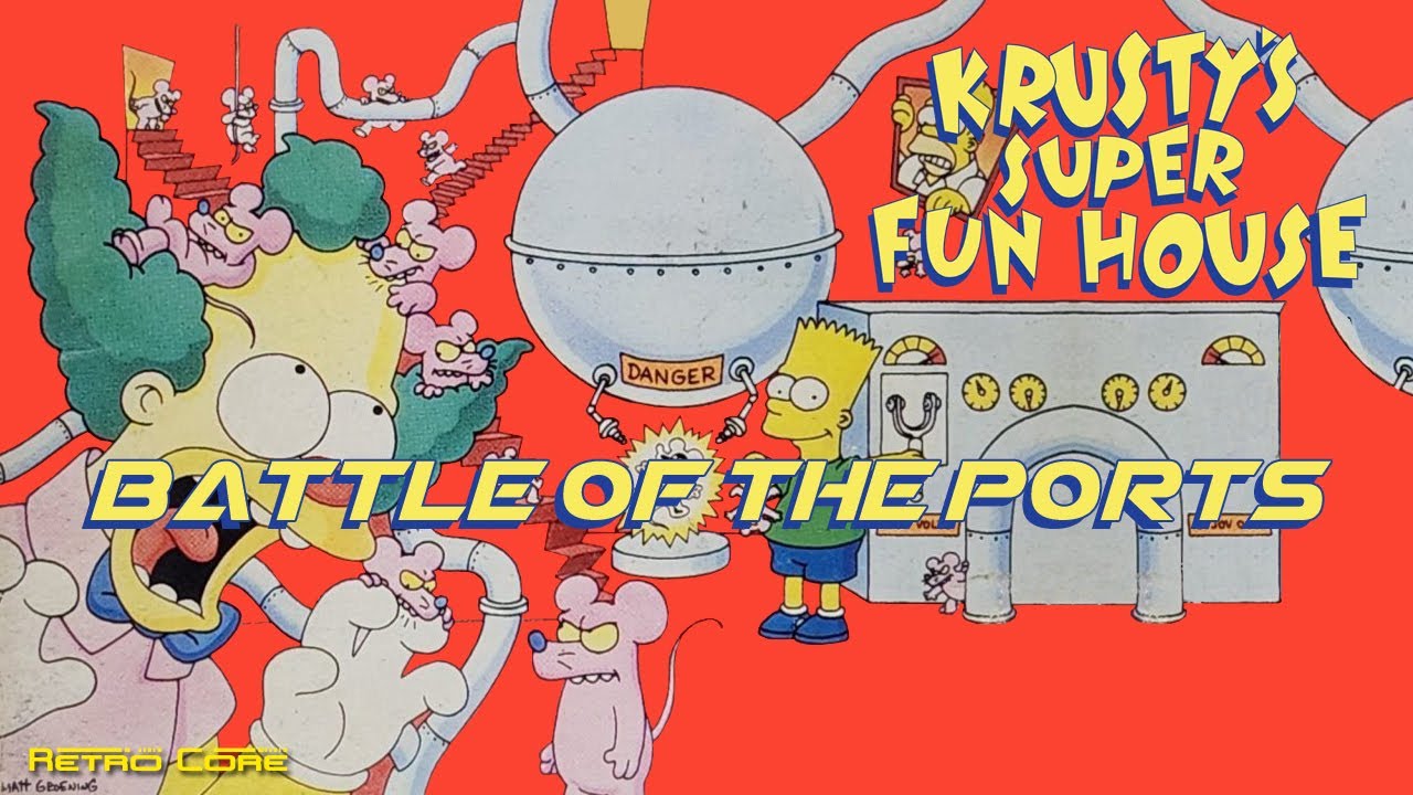 Battle of the Ports - Krusty's Super Fun House  (クラスティーのスーパーファンハウス) Show 530 - 60fps