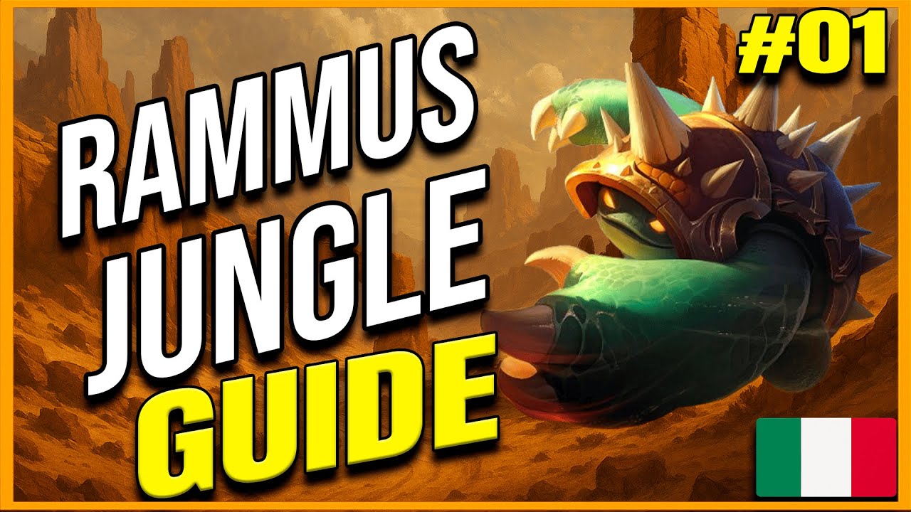 RAMMUS JUNGLE SPIEGATO BENE 🔥 | Guida Completa ITA su Macro, League of Legends #01