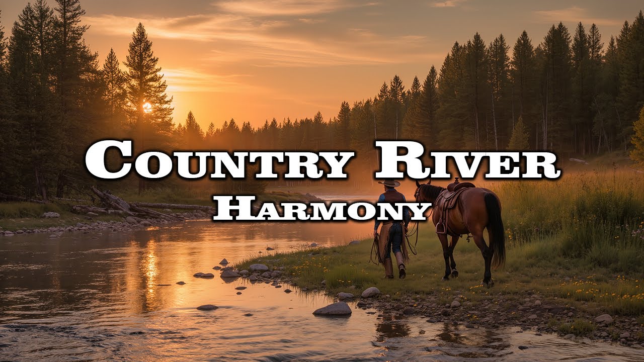 Country River Harmony – Rustic Plains – Sunset Nostalgic Country Instrumental
