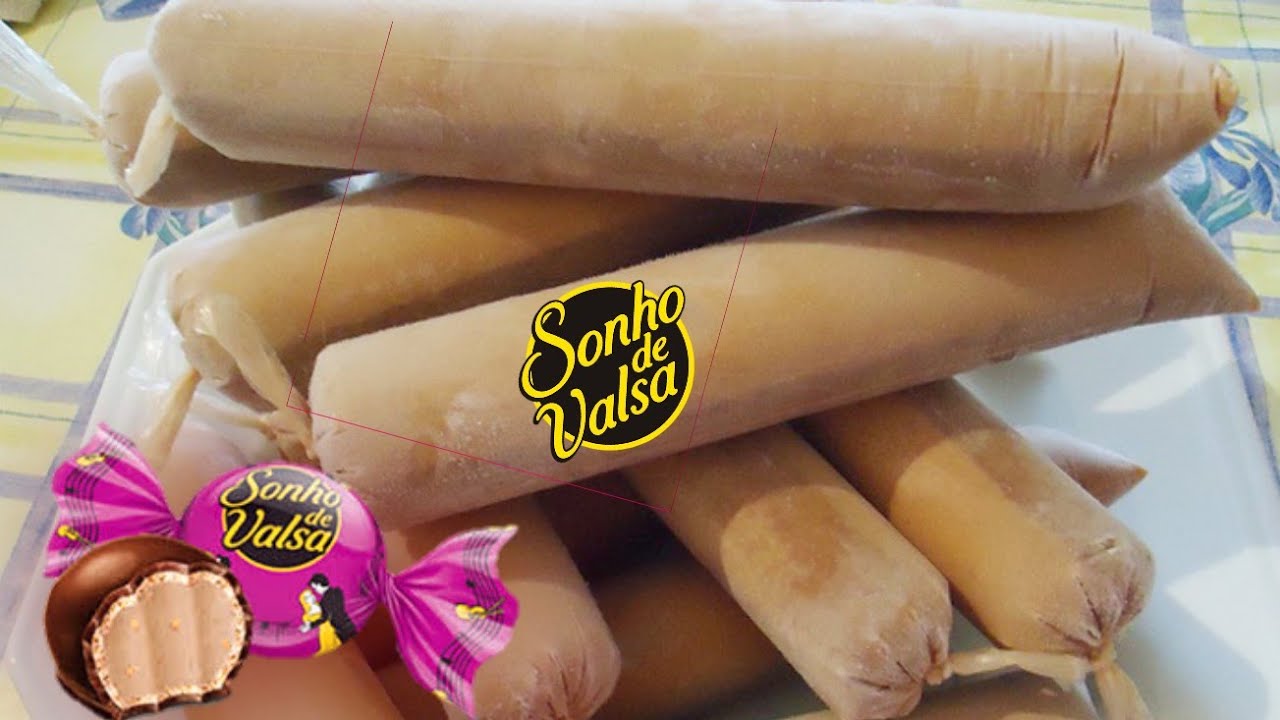 Geladinho gourmet - sonho de valsa - super fácil