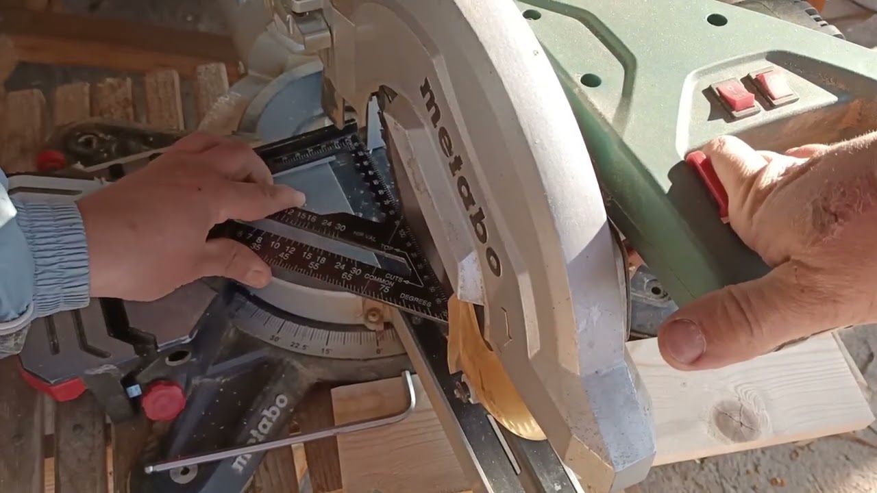 metabo kgs 254, perfect 90 degree angle