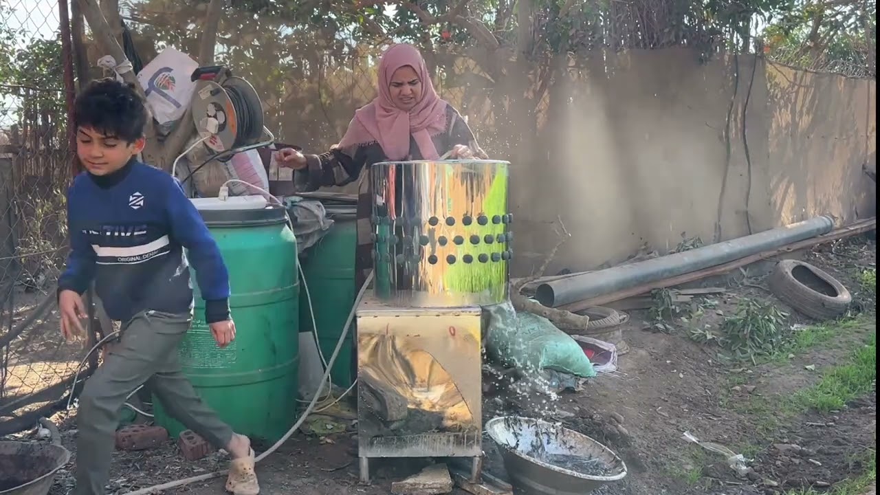 واخيرا شغلت الرياشه واتصدمنا من النتيجه اشتغلت مازون