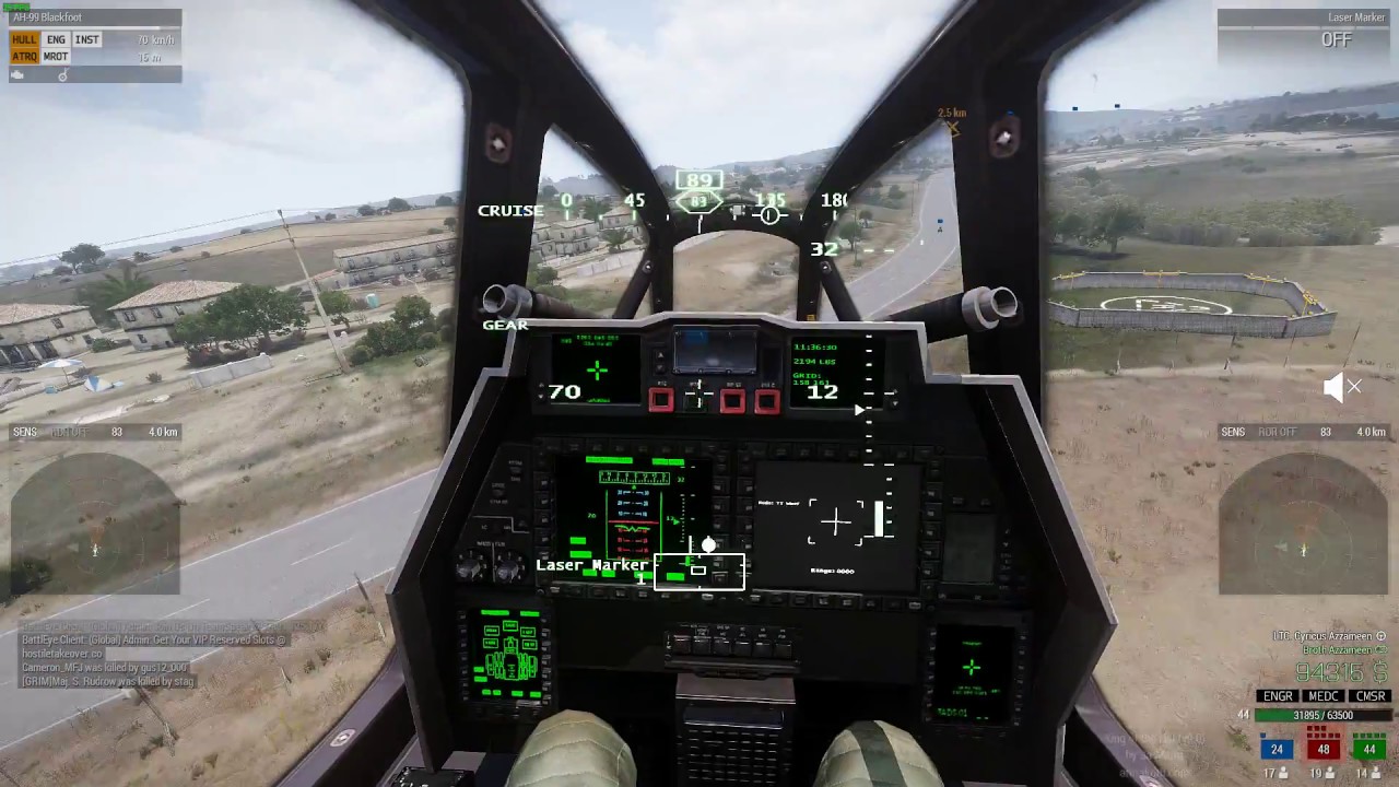 Arma 3 KOTH Blackfoot (Gunner POV)