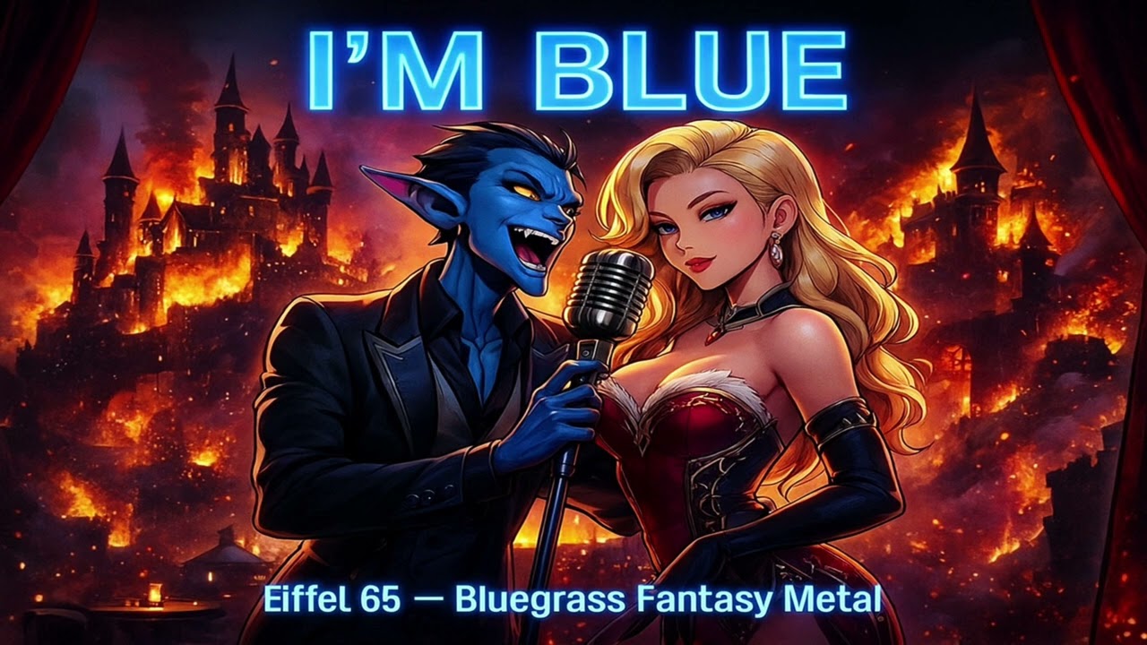 I’m Blue – Fantasy Bluegrass Metal Cover (Originally by Eiffel 65) | Goober Beatz