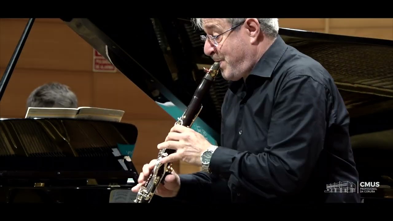 Recital de Clarinete y Piano / Josep Fuster - Damián Hernández / CMUS Profesional A Coruña