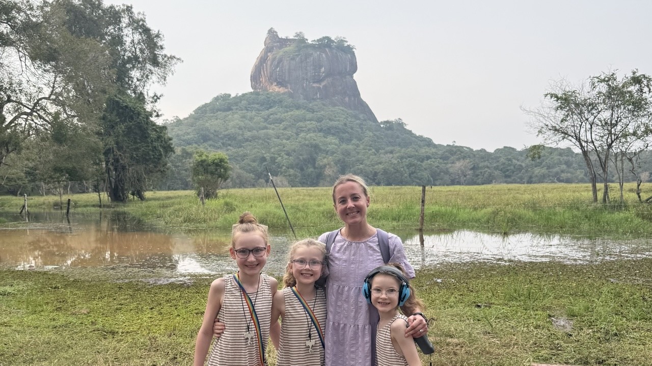 Road to Sigiriya! Cave Temples & Our First View of Lion’s Rock