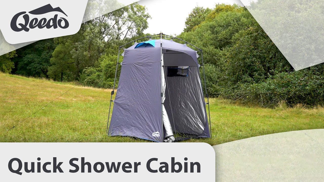 qeedo Quick Shower Cabin (2019) Duschzelt / mobile Umkleidekabine