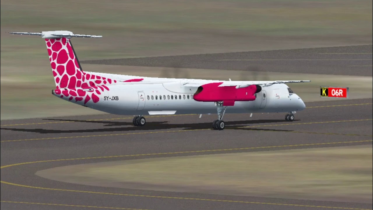 [FSX] Nairobi to Mombasa | JM8602 | Jambojet | Kenya | Part I