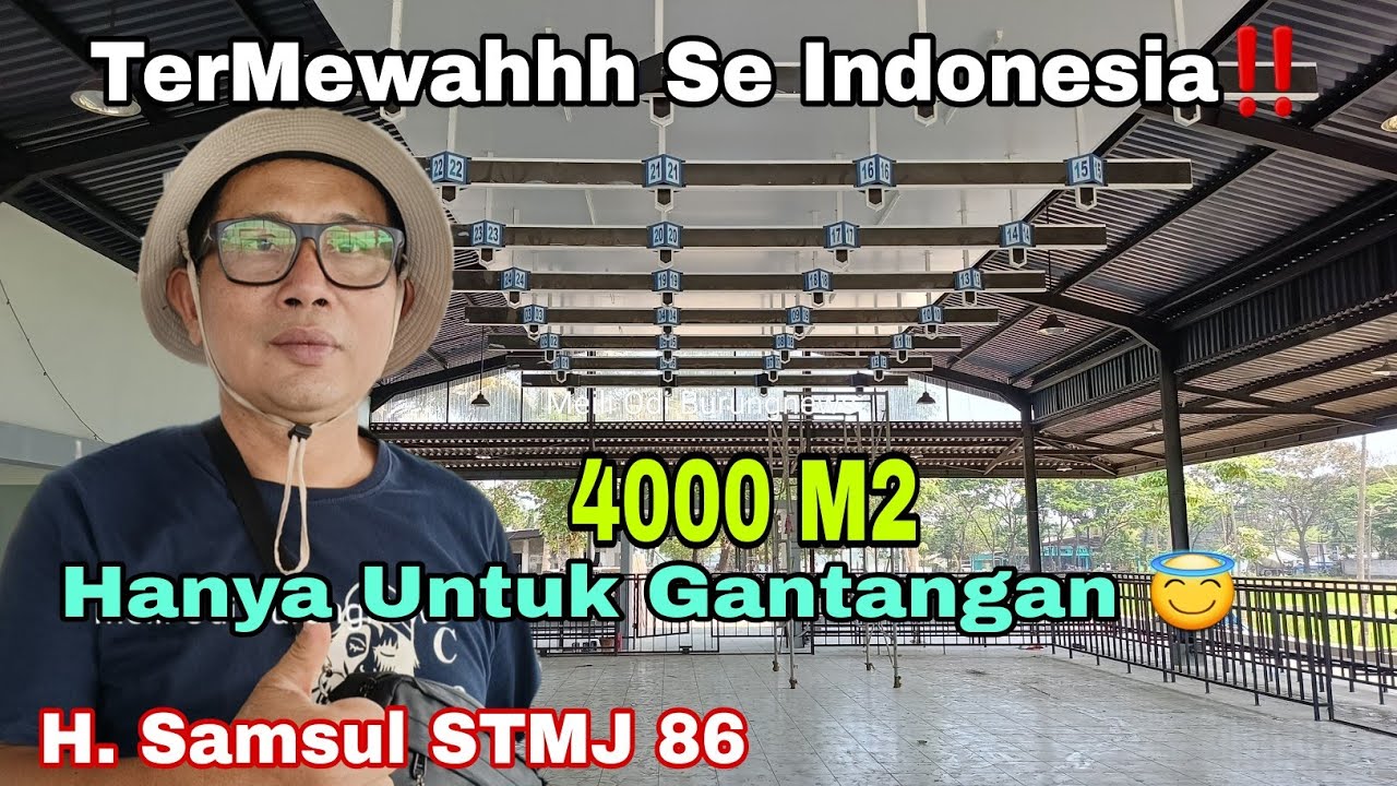 TerMewah Se Indonesia‼️ 4000 M2 Hanya Untuk Gantangan, Untuk Akar Rumput Galang Baru BC