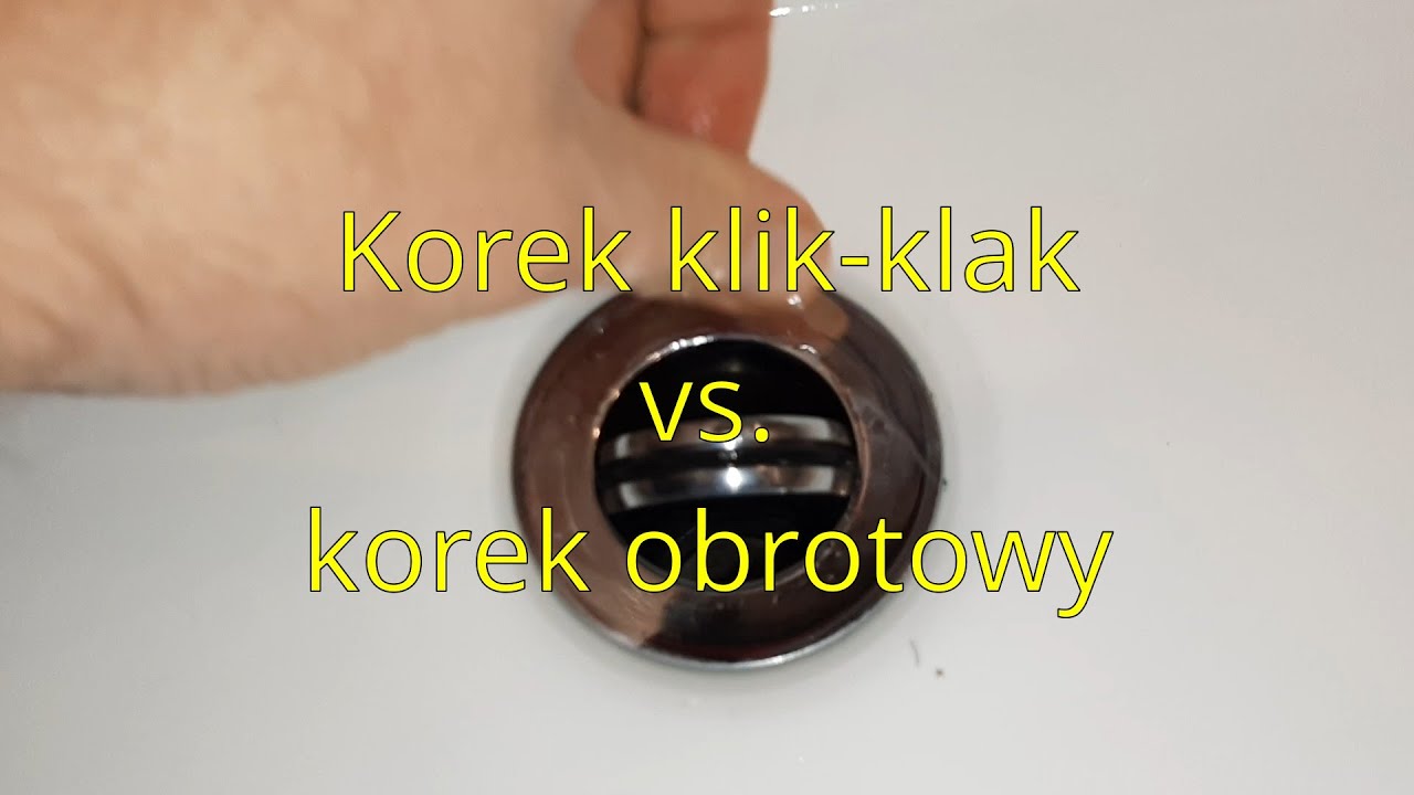 Tuningowany korek klik-klak vs. korek obrotowy.