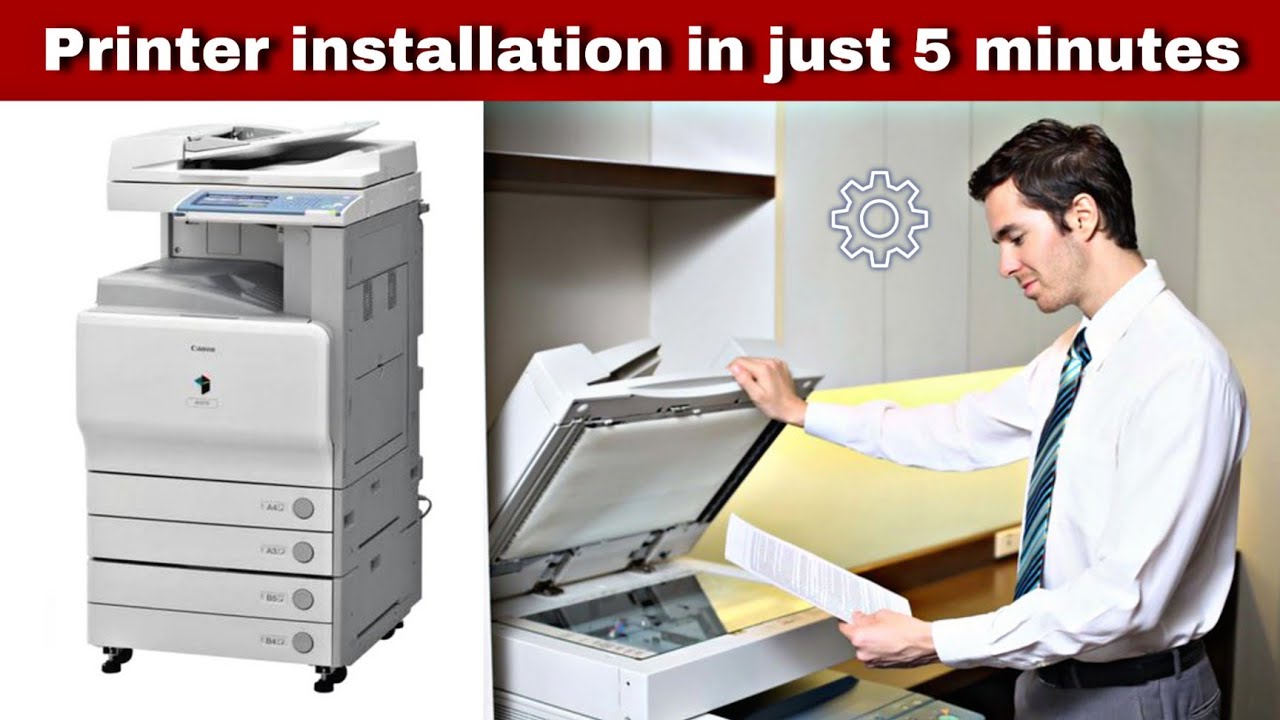 xerox ip address setting | printer installation in tamil