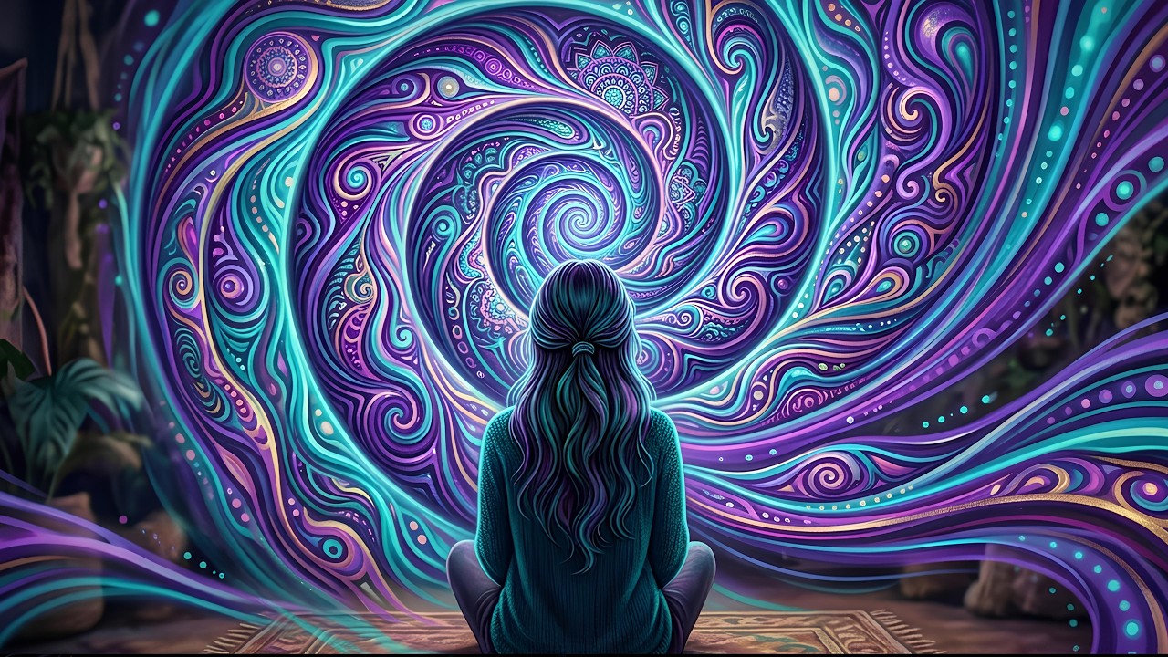 Drift Into a Psychedelic Spiral 🌀 | 2 Hours Ambient for Deep Relaxation & Sleep