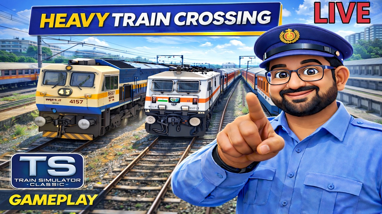 Indian Train Simulator PC Live Gameplay