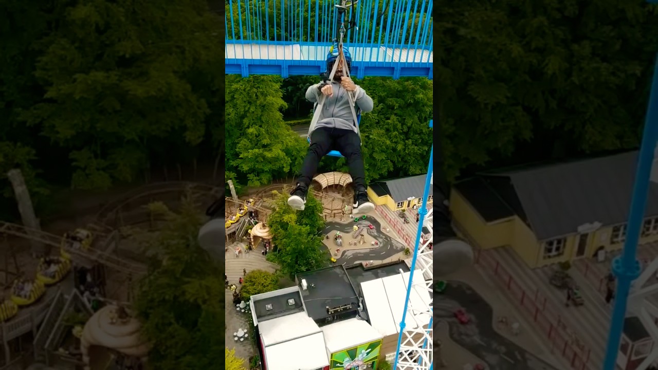 &iquest;Te atreverias con esta CA&Iacute;DA LIBRE? 😨 #tivoli #freefall #atraccion #ride