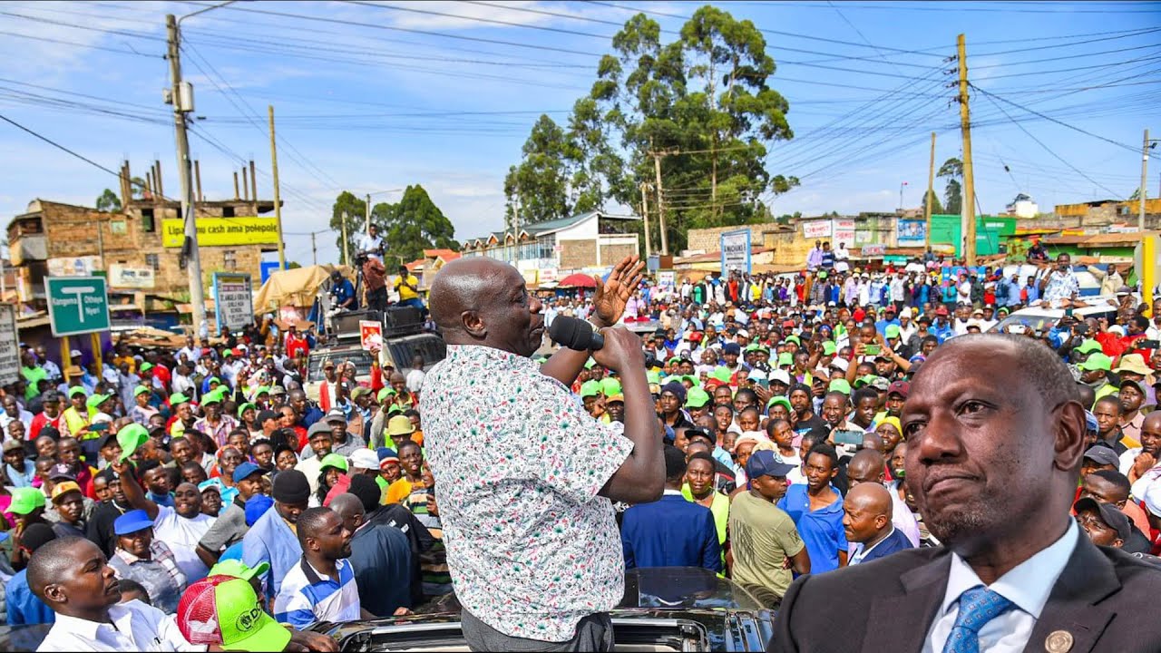 GACHAGUA ROARS IN OTHAYA RESPONDING TO RUTO AFTER SENDING GOONS TO ASSASINATE HIM!!!
