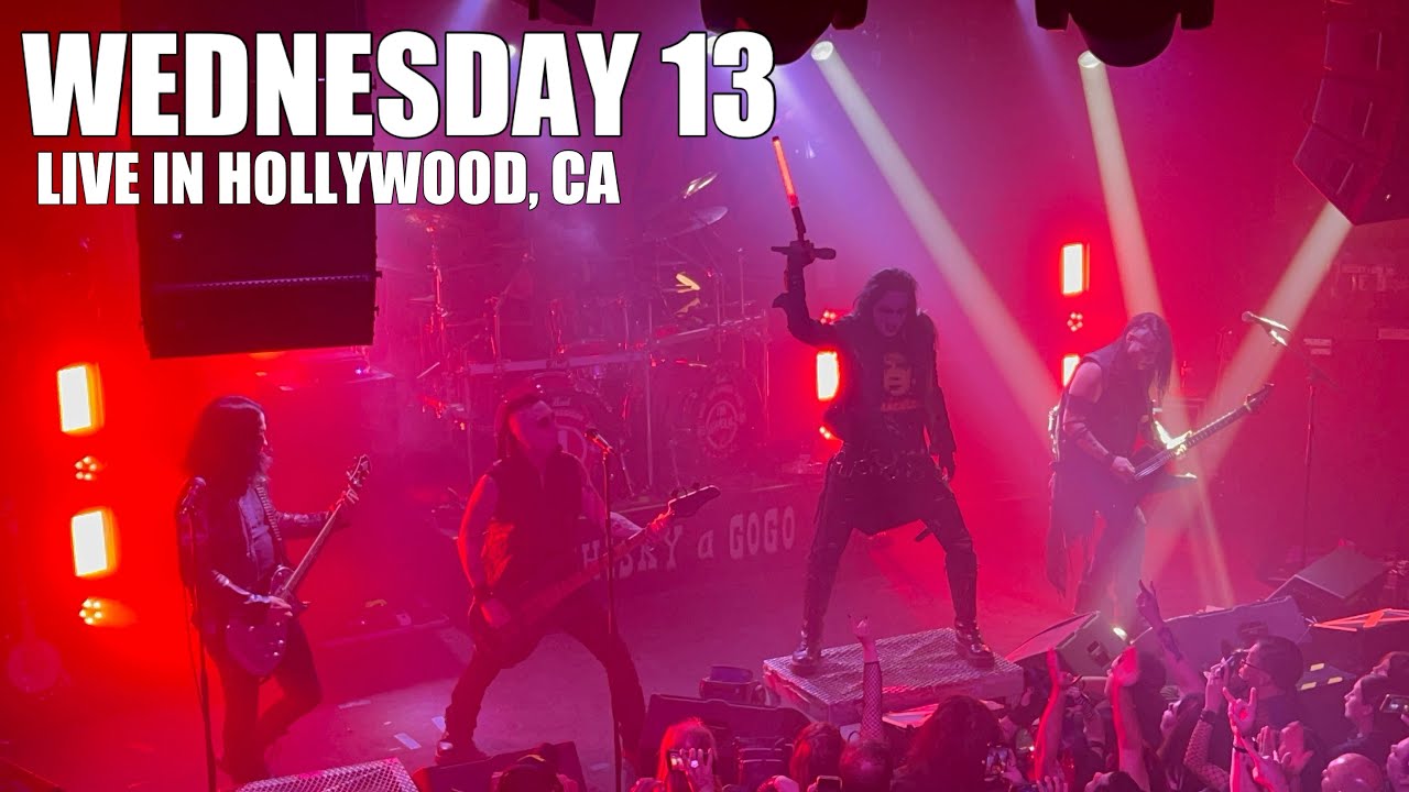 WEDNESDAY 13 - LIVE! DEAD, BUT LIVE! AT THE WHISKEY A GO-GO IN HOLLYWOOD, CA - 10/20/23 (FULL SET!)