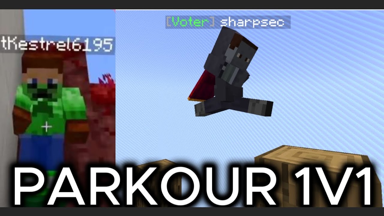 MINECRAFT PARKOUR RACE AGAINST MINECON