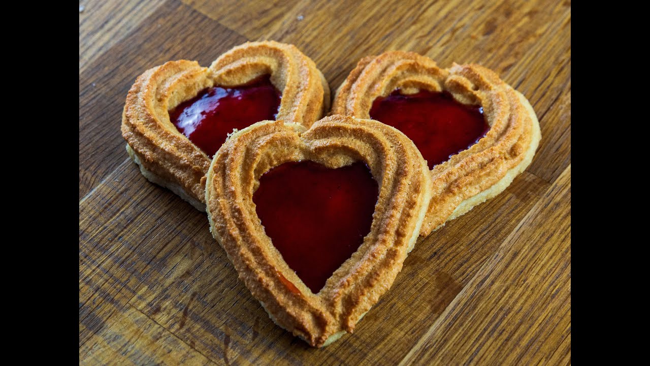 Marzipanherzen / Weihnachtsplätzchen