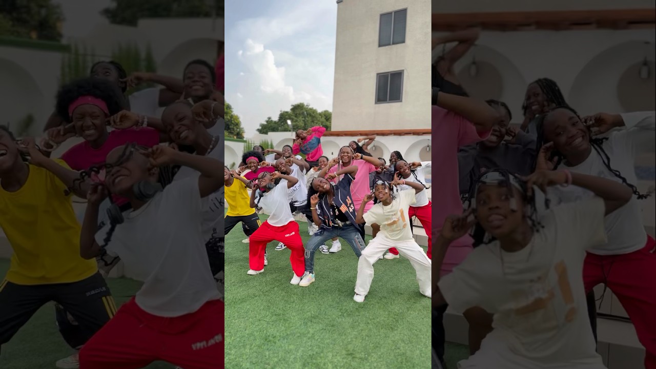 Afro Star Kids Academy dancing to Daimond&rsquo;s Dance Challenge 🔥👏🏽#internationaldanceday #dance