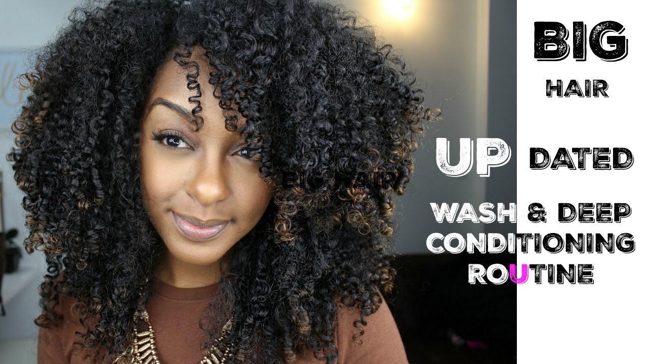 My Updated Wash and Go & Deep Condition Routine