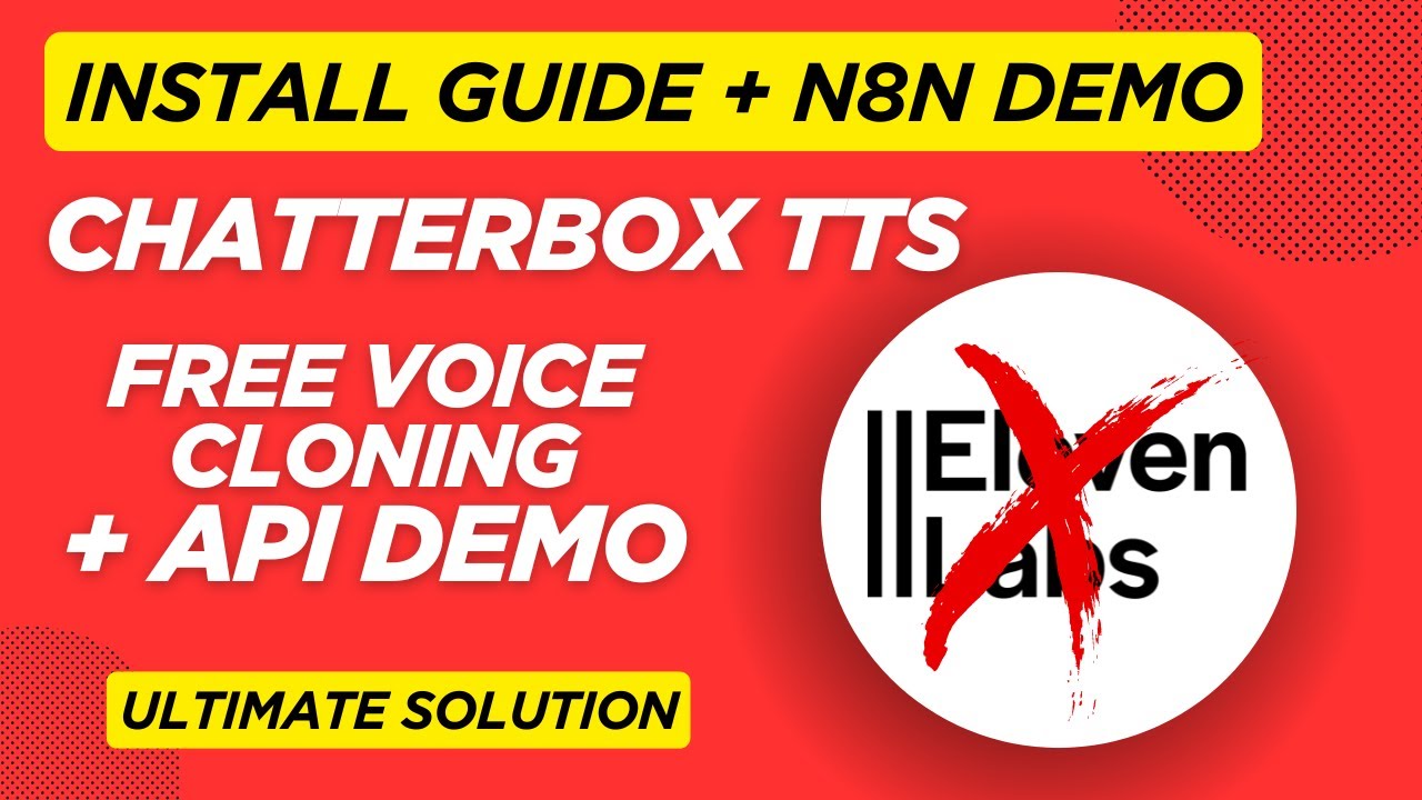 Клонируйте голоса с помощью ChatterBox TTS: полная настройка и использование API n8n для вашей ав...