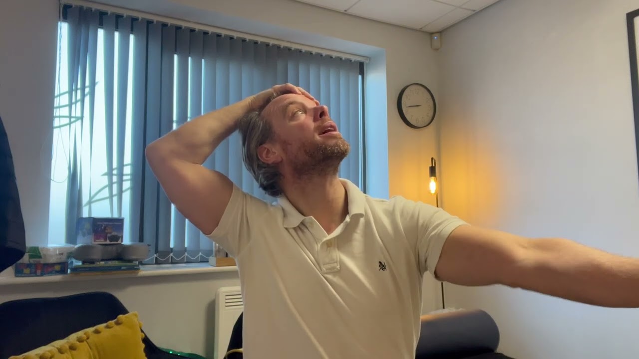 Stretches for the neck and shoulders