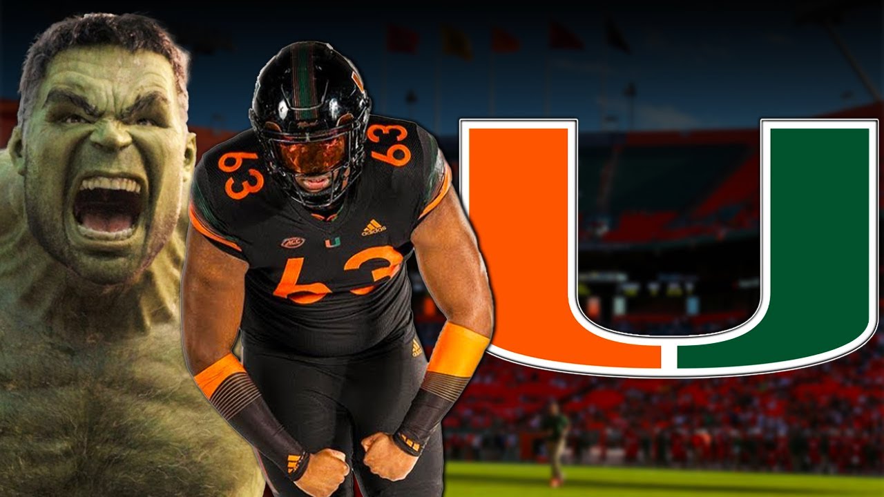This SCARY HULK Offensive Tackle Just Committed To Miami Hurricanes