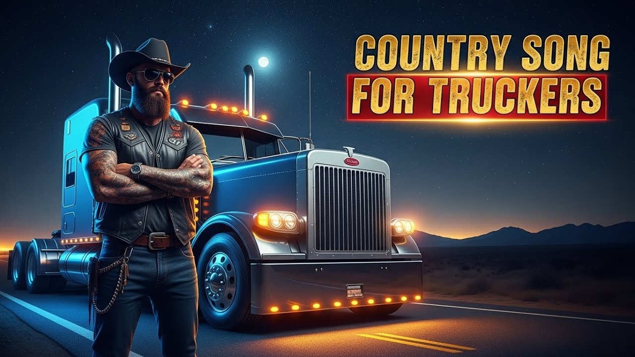 Rock N Roll Country Trucker Mix 🔥 Night Driving Music for Long Roads