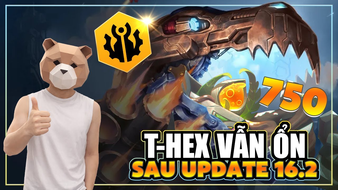 T-HEX nhai Ixtax 750 số sau update 16.2