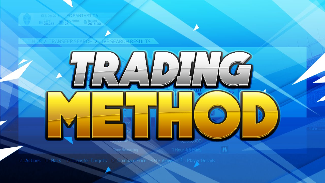 FIFA 16: THE BEST BIDDING TRADING METHOD ON THE GAME!!