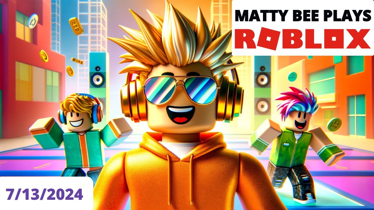 [MattyBee_] PLAYING ROBLOX WITH VIEWERS VOD | 7/13/2024