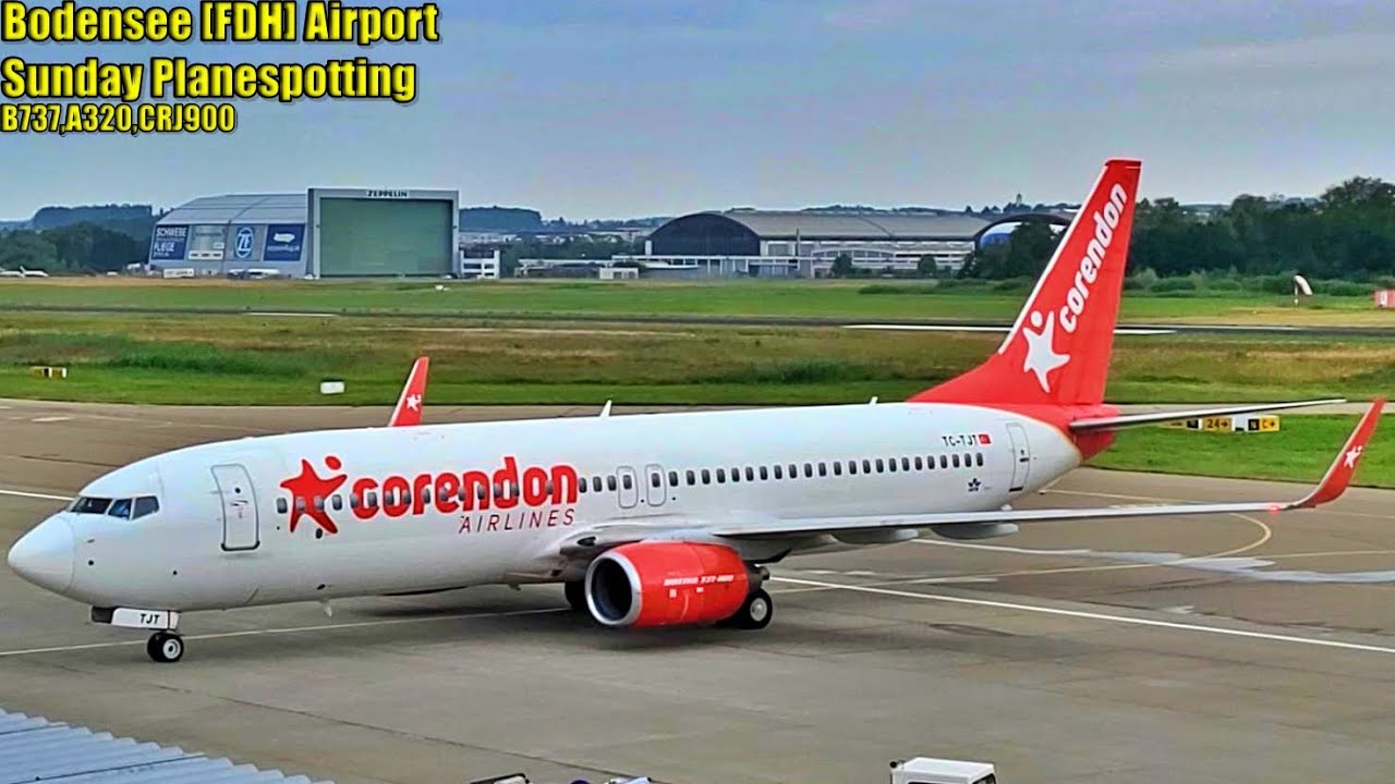 Sunday Planespotting Landing´s & Takeoff´s (Apron Action) at Bodensee Airport [FDH/EDNY]