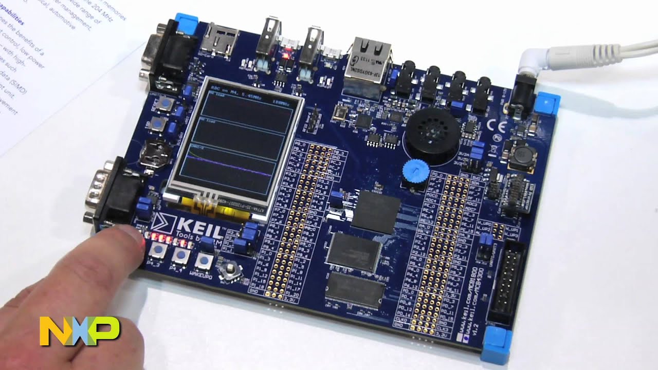 NXP LPC4357  Dual-Core Cortex-M4 and Cortex-M0 demo