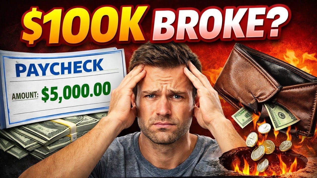 $100K Salary But Still Broke? Here's the Brutal Truth