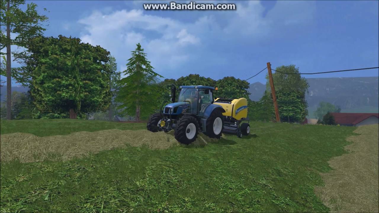 Farming simulator 2015 - mowing grass