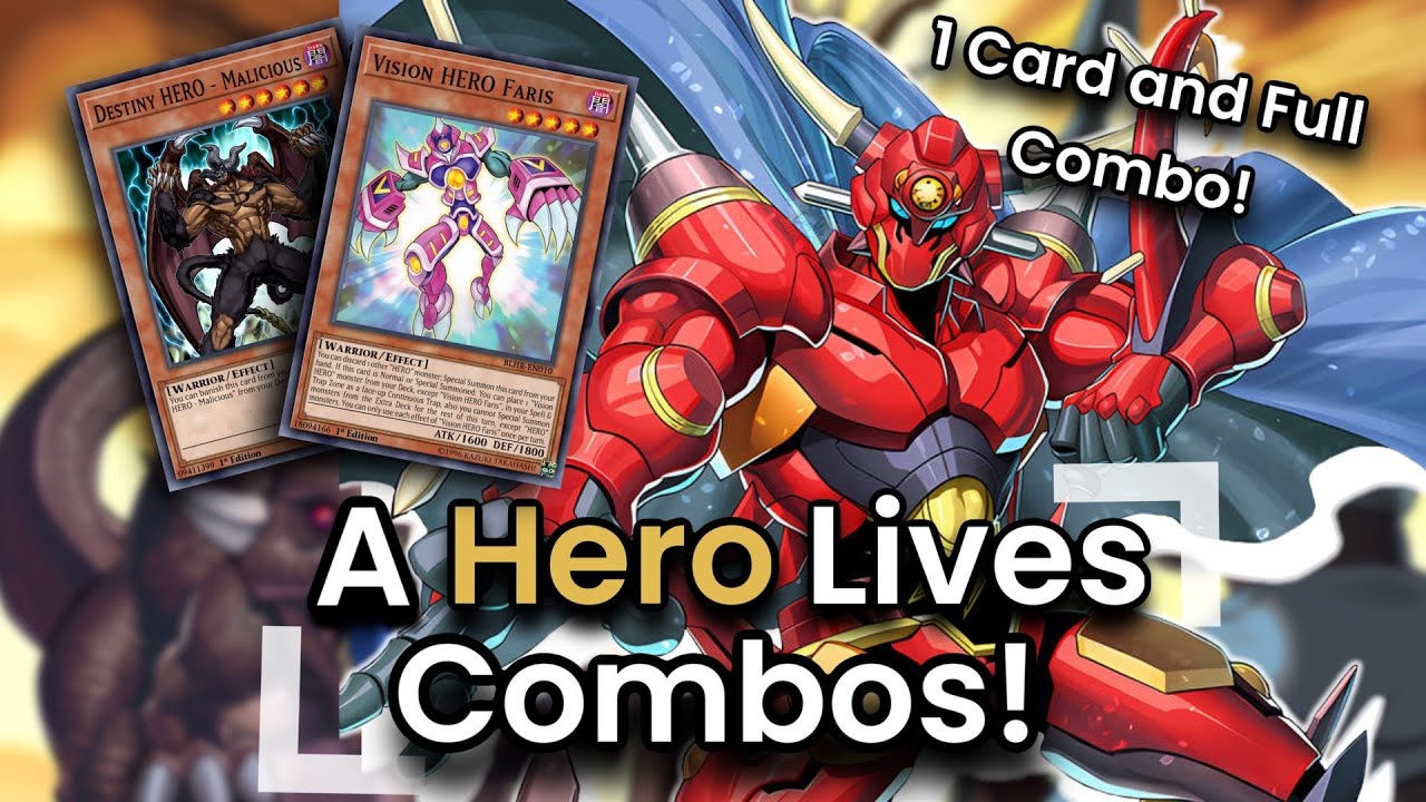 Руководство по комбинациям колоды Yu-Gi-Oh! HERO, часть 2 — Комбинации «Герой жив», которые вам с...